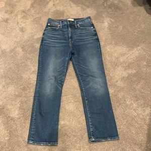 Madewell Slim Demi Boot Jeans